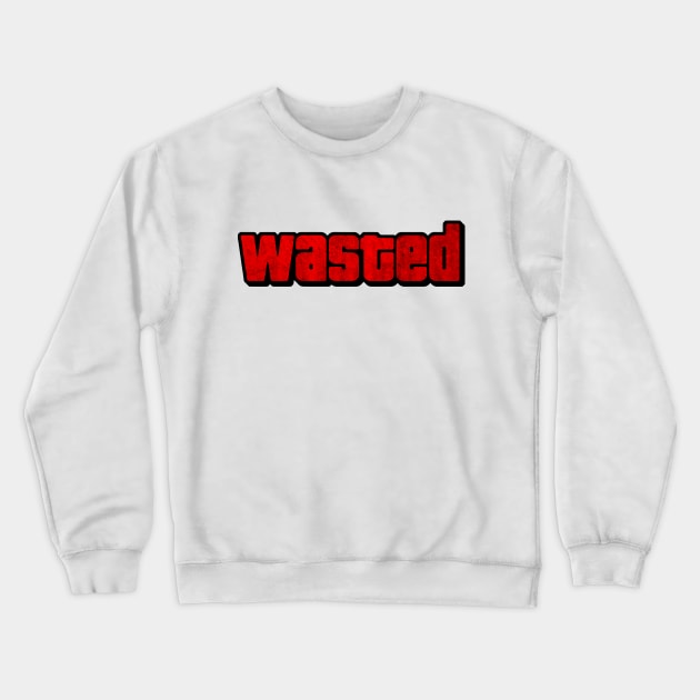 Wasted Gradient Vintage Crewneck Sweatshirt by Phynobyzo